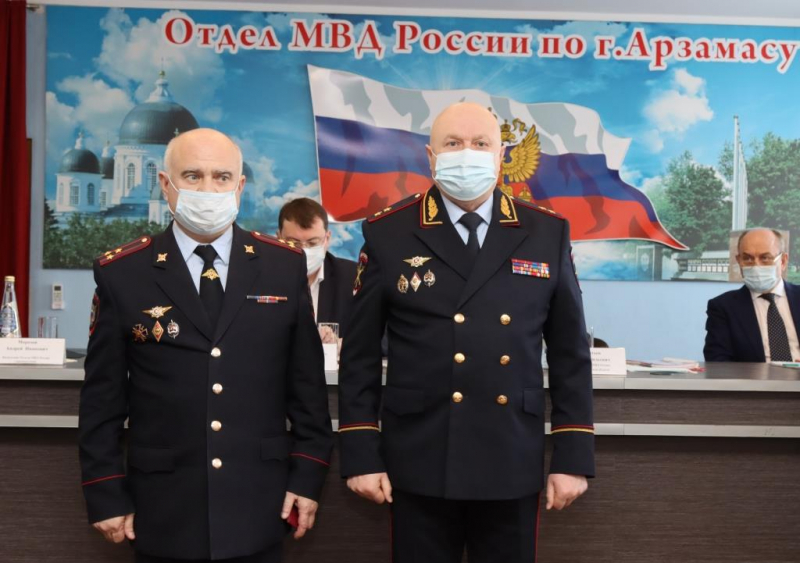 Начальник ГУ МВД России по Нижегородской области посетил с рабочим ...