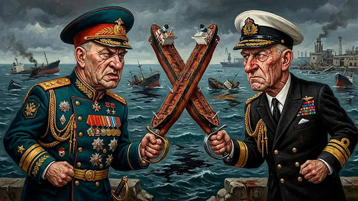 Терпение Путина лопнуло: Горят корабли в Одессе. Война за теневой флот вышла на новый уровень