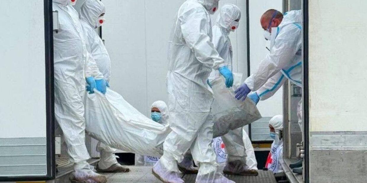 Россия и Украина начали обмен телами погибших солдат