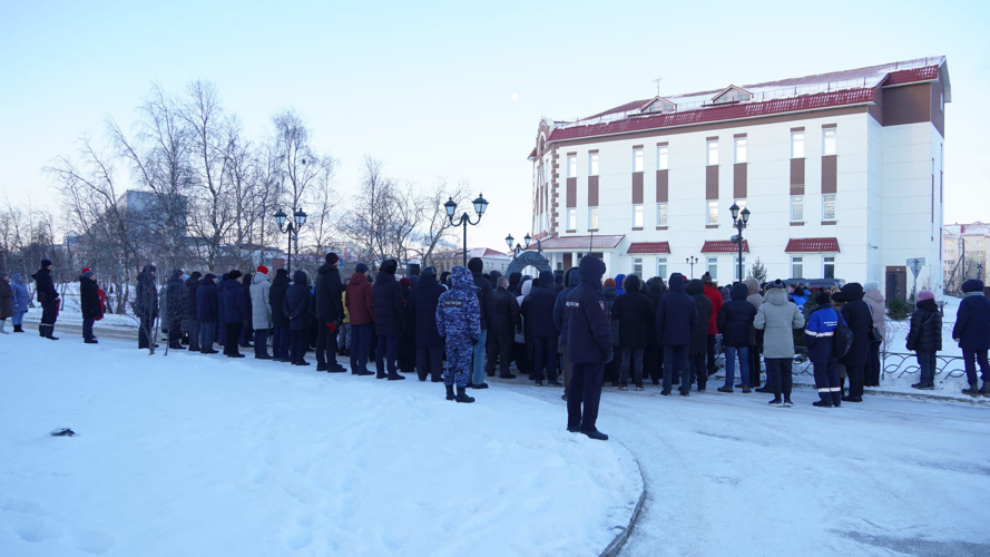 В Нарьян-Маре росгвардейцы почтили память оленно-транспортных батальонов Великой Отечественной войны