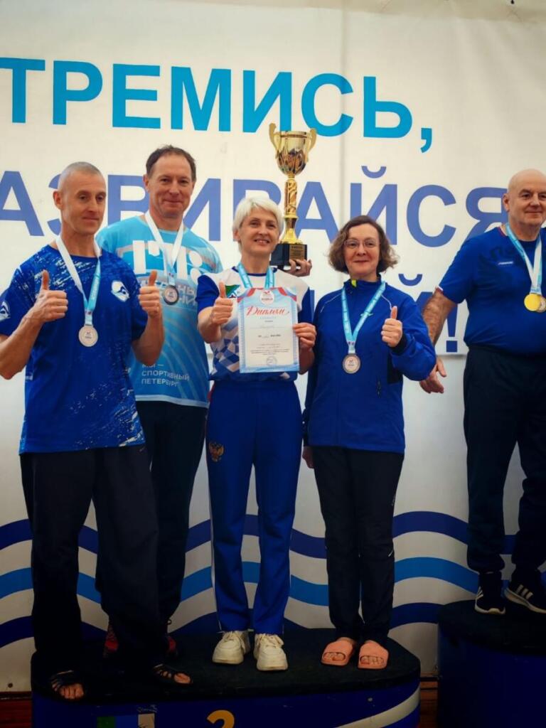 Пловцы заняли вторую строчку турнирной таблицы