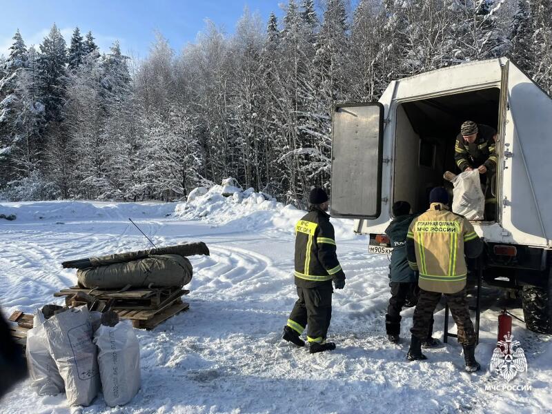 В связи с ухудшением погодных условий на территории Ярославской области развернут пункт обогрева МЧС России
