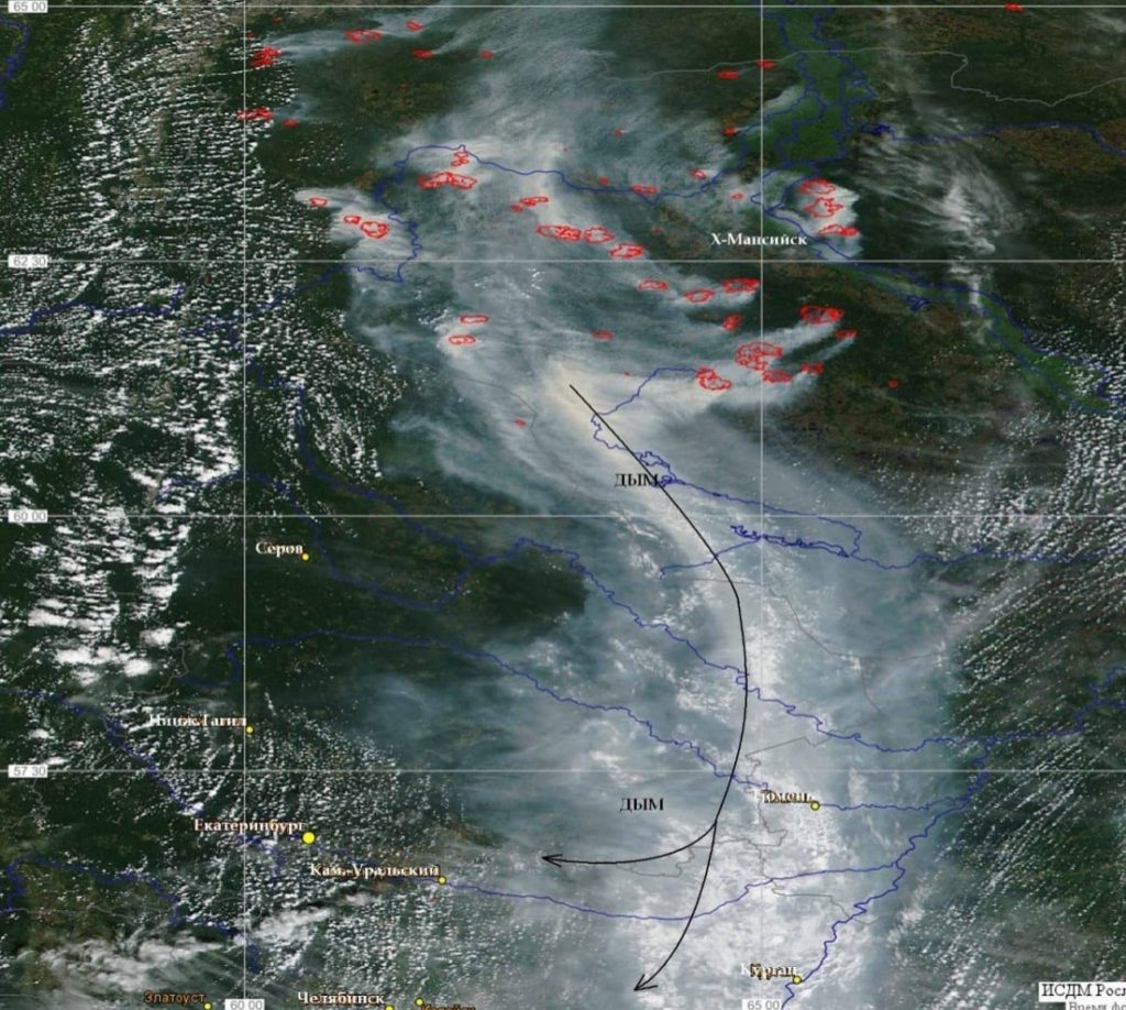 Карта пожаров онлайн со спутника в реальном времени челябинская область