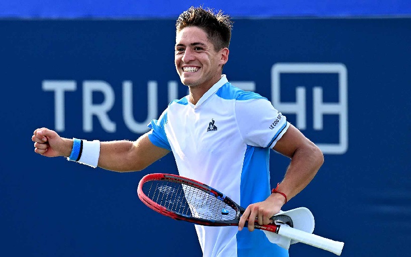 Клаудио баес. ATP Winston Salem 2018 winner. Баес.