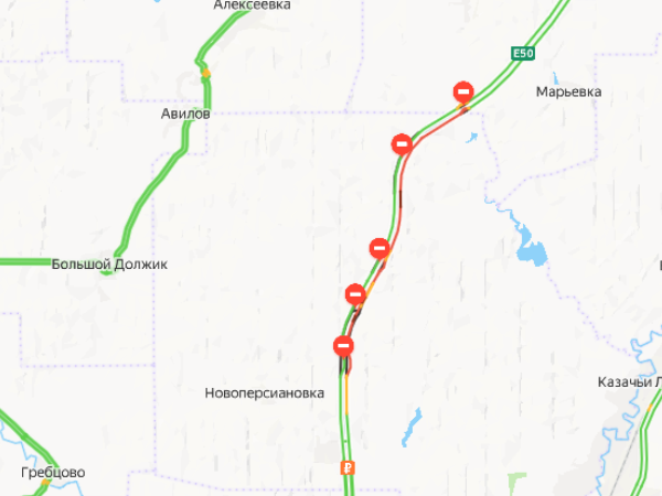 Жуткая 14-километровая пробка образовалась на трассе М-4 «Дон» под Шахтами