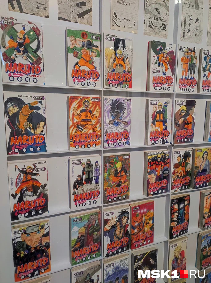 Плакаты с выпусками аниме «Наруто»