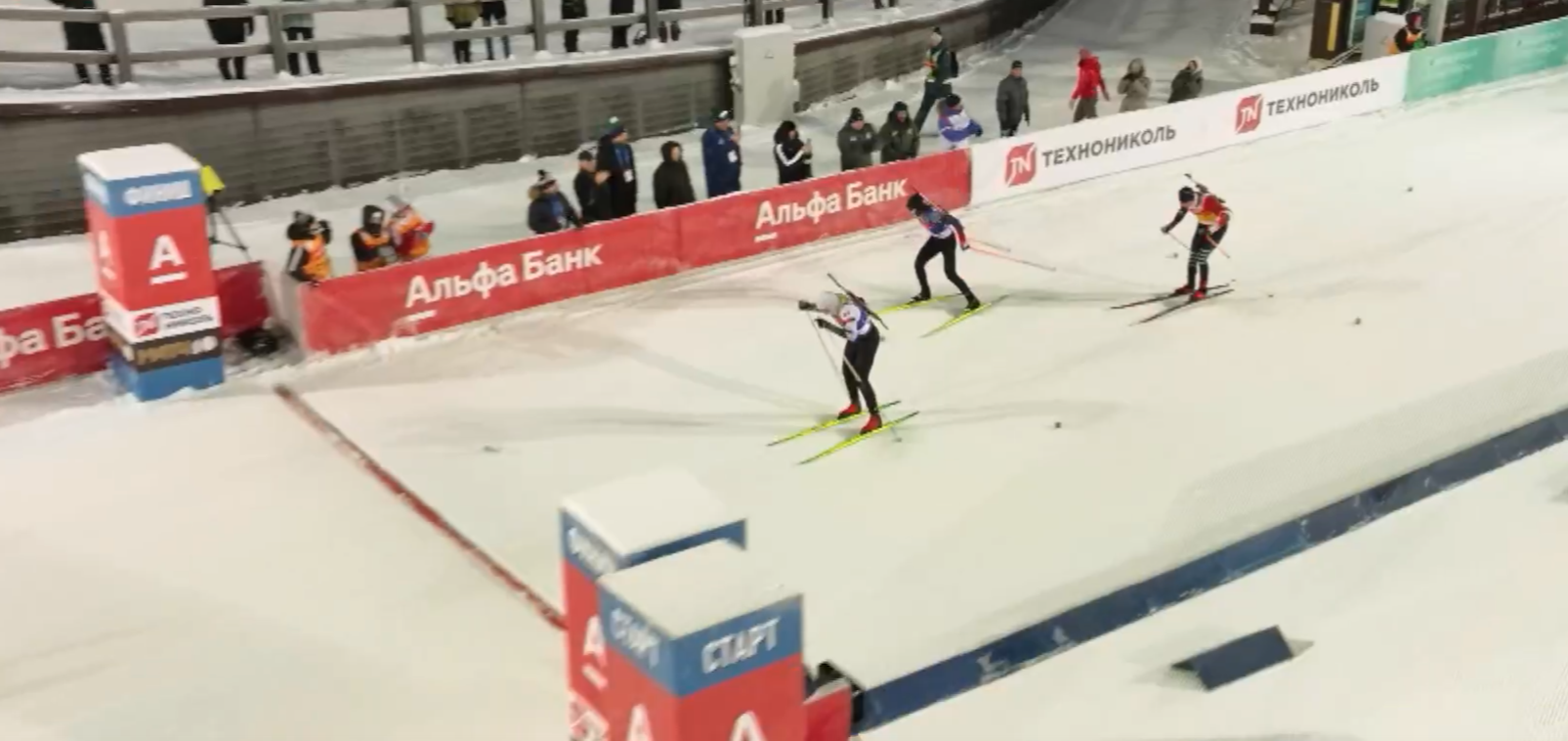 Два спортсмена из Удмуртии взяли медали на масс-старте на Кубке Содружества по биатлону