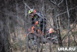 Подростки уехали в лес на мотоцикле и заблудились