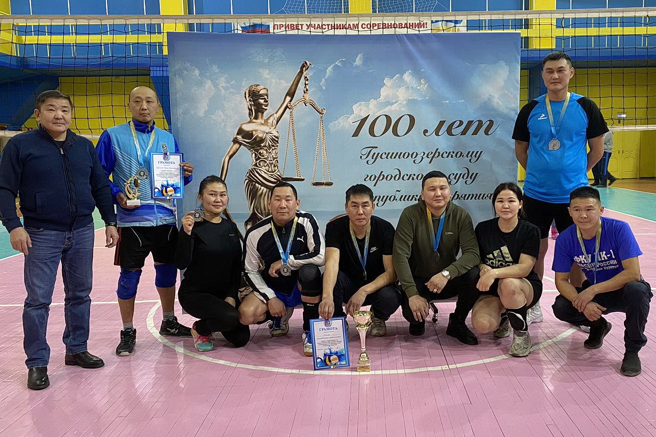 Команда исправительной колонии № 1 стала финалистом турнира по волейболу
