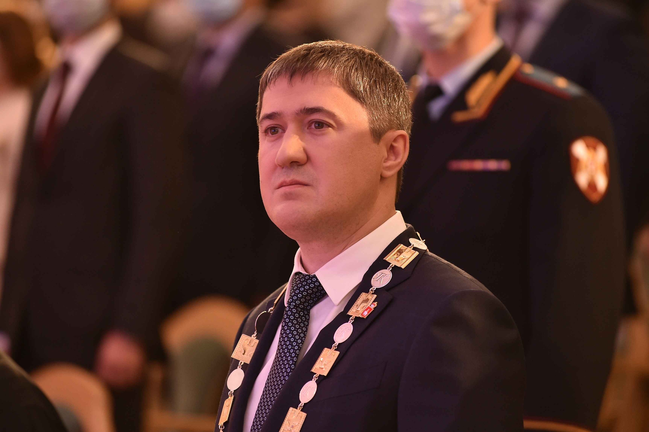 Дмитрий Махонин на церемонии инаугурации в 2020 году 