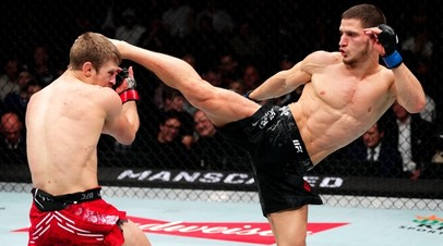 Бойцы UFC Арнольд Аллен и Мовсар Евлоев