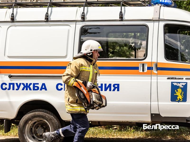 В Белгороде беспилотник ВСУ атаковал автозаправку (фоторепортаж)