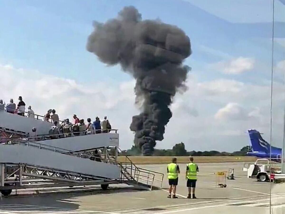 Под Лондоном разбился бизнес-джет