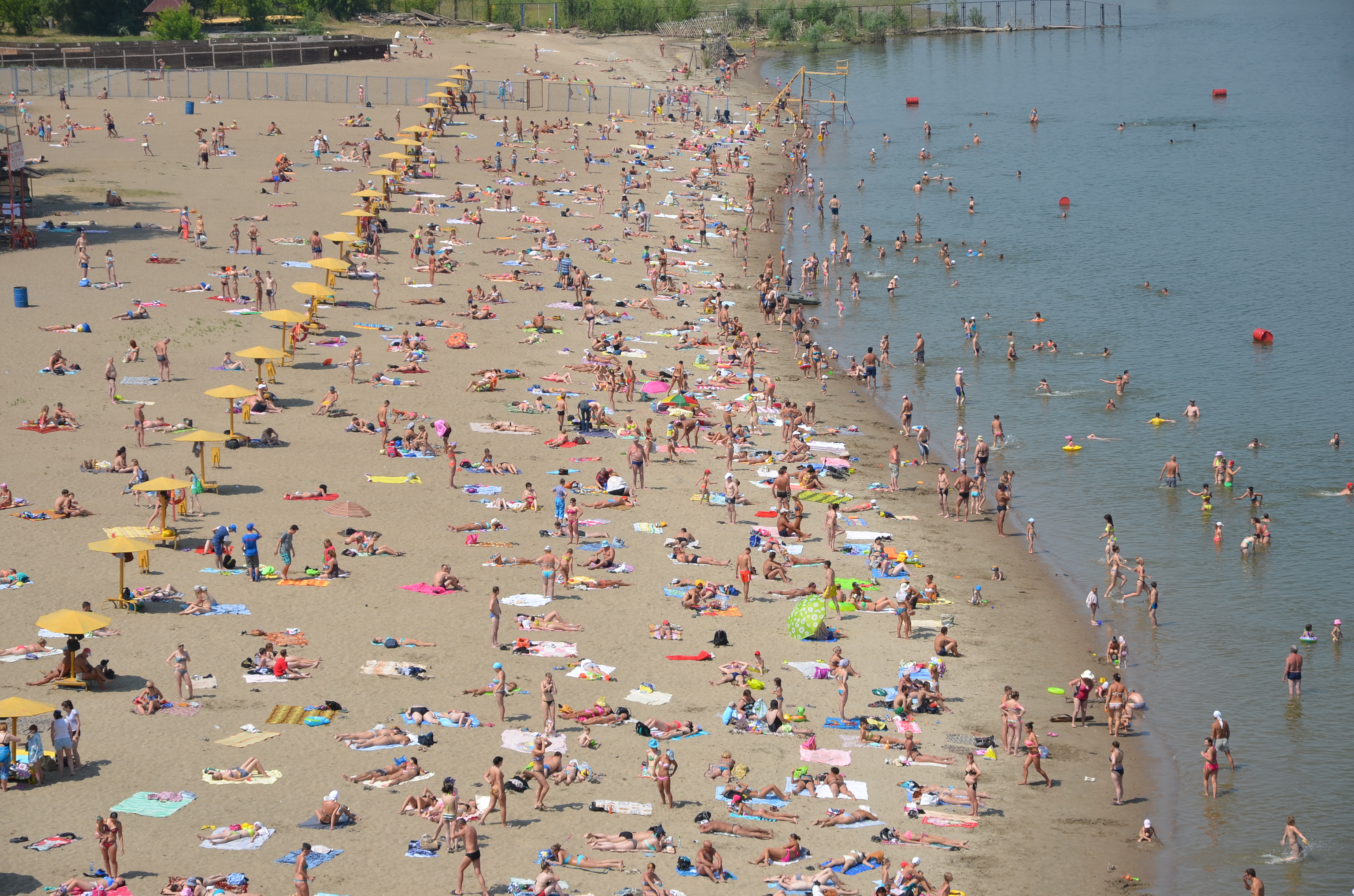 пляж бумеранг новосибирск