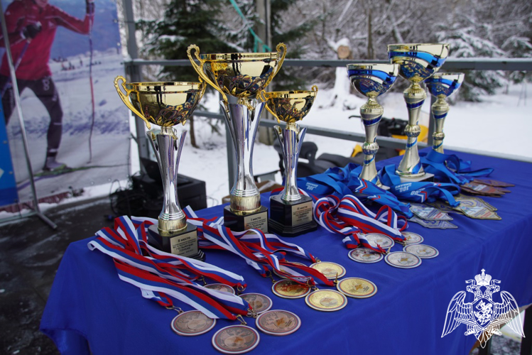 Команда Управления Росгвардии по Чувашии стала призером открытого чемпионата «Динамо» по лыжным гонкам