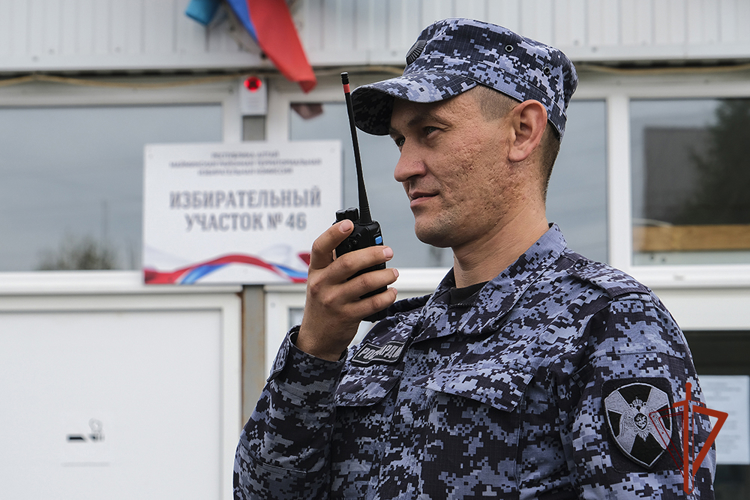 Росгвардия обеспечила безопасность на выборах в Республике Алтай