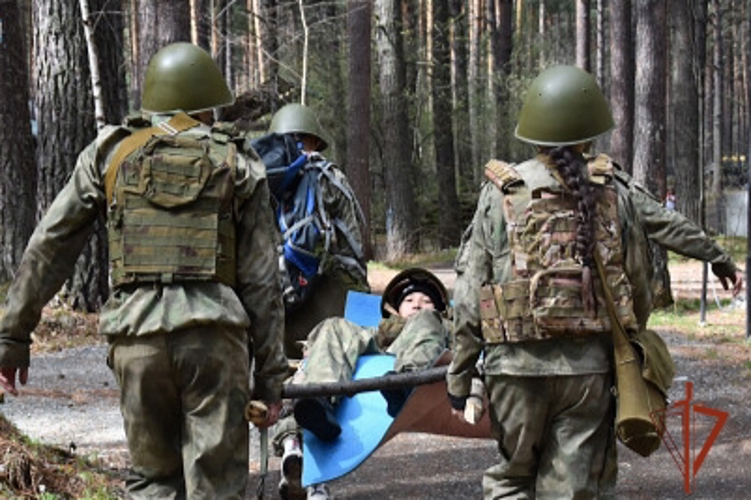 С участием Росгвардии в Республике Алтай прошла военно-спортивная эстафета