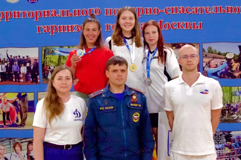Итоги соревнований по плаванию Спартакиады территориального пожарно-спасательного гарнизона Москвы