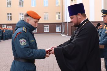 Торжественные мероприятия в честь Дня гражданской обороны России в Уральском институте ГПС МЧС России 