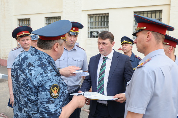 Заместитель директора ФСИН России Сергей Щербаков с рабочим визитом посетил СИЗО-1 ГУФСИН России по г. Москве