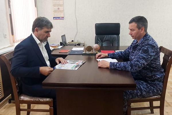 Встреча руководства ИК-7 с главой МО «село Алмало»: определены перспективы сотрудничества 