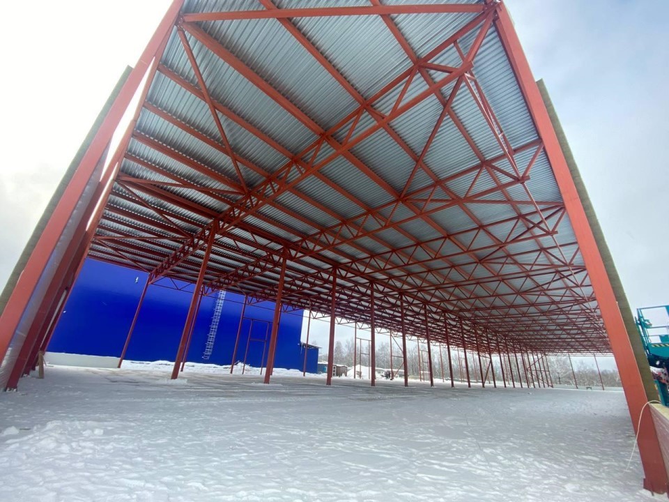 Современный склад для металлоизделий строится в Деденеве: этапы и сроки сдачи объекта