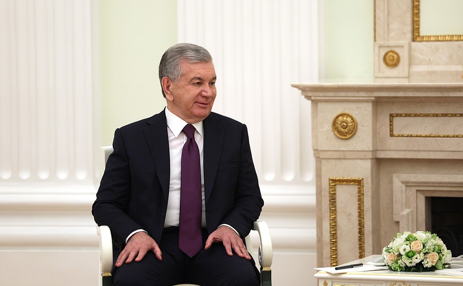 Президент Узбекистана Шавкат Мирзиёев.