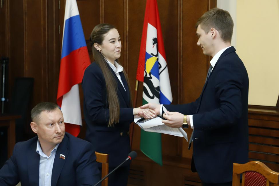 Молодёжный парламент Новосибирской области V созыва избрал нового председателя 