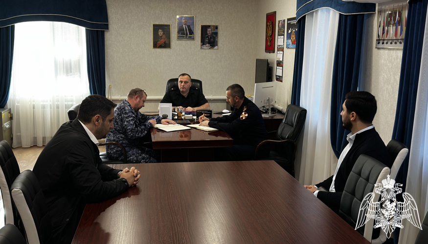 Начальник Управления Росгвардии по Республике Ингушетия провел прием граждан 