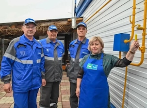«Омскоблгаз» ввел в эксплуатацию газопровод и подключил центральную котельную в поселке Большеречье