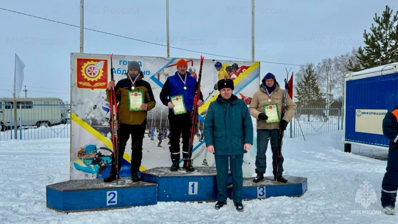 На западе Оренбуржья прошли соревнования по лыжным гонкам