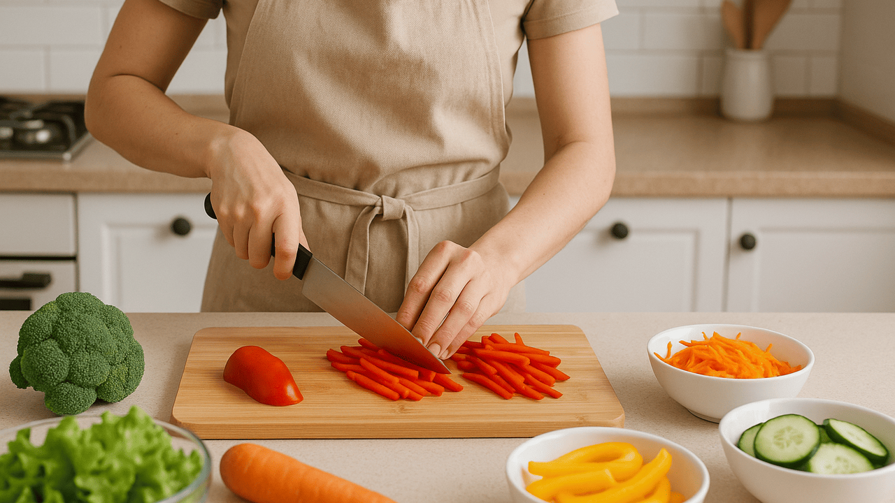 Салат «Обжорка» давно стал классикой домашней к...