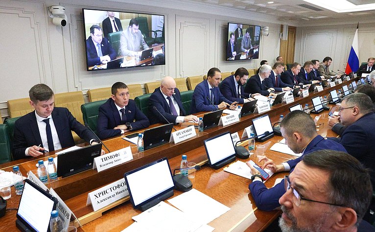 Заседание Комитета Совета Федерации по экономической политике