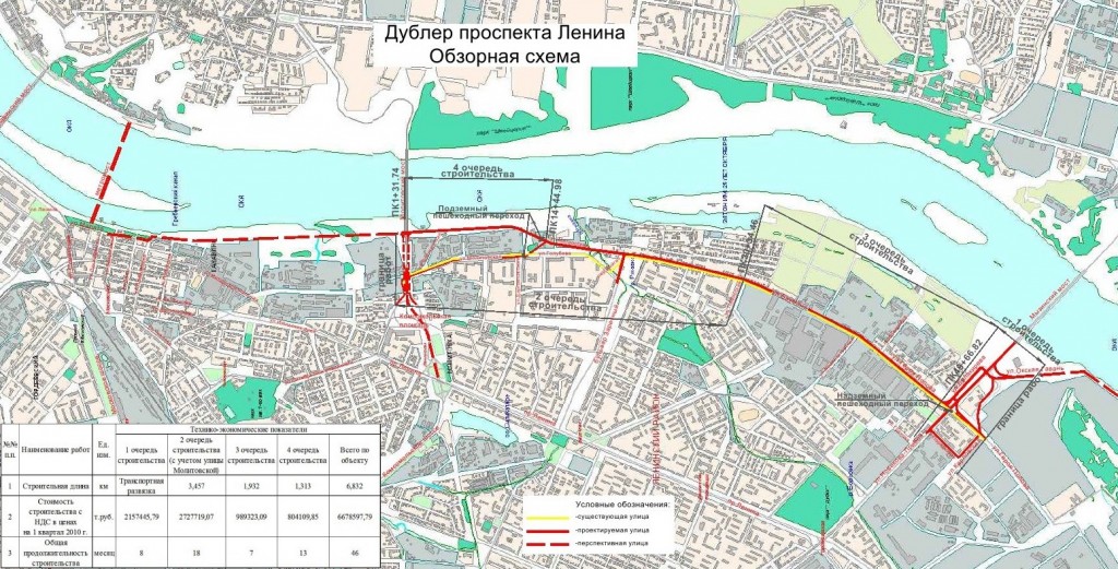 Генплан нижнего новгорода до 2030 года карта