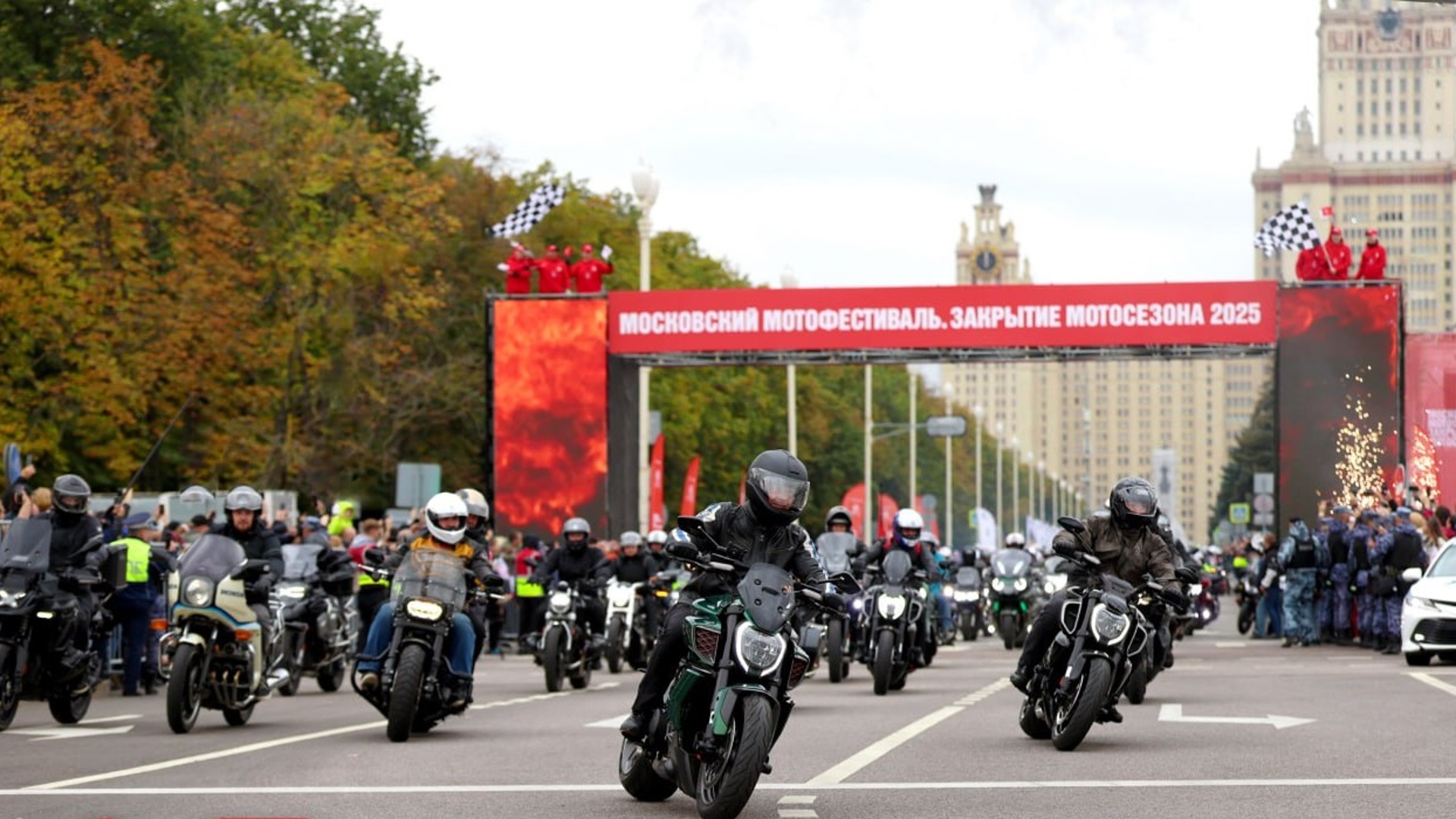 Московский мотофестиваль соберет байкеров 19 сентября