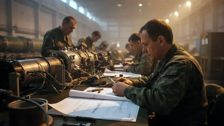 Макрон с побитым видом захотел завладеть Орешником. Рожин тут же дал совет: Берёшь советские комплектующие