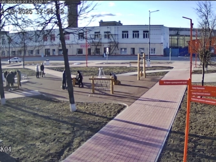 В калужском Кирове вандалы разгромили детскую площадку