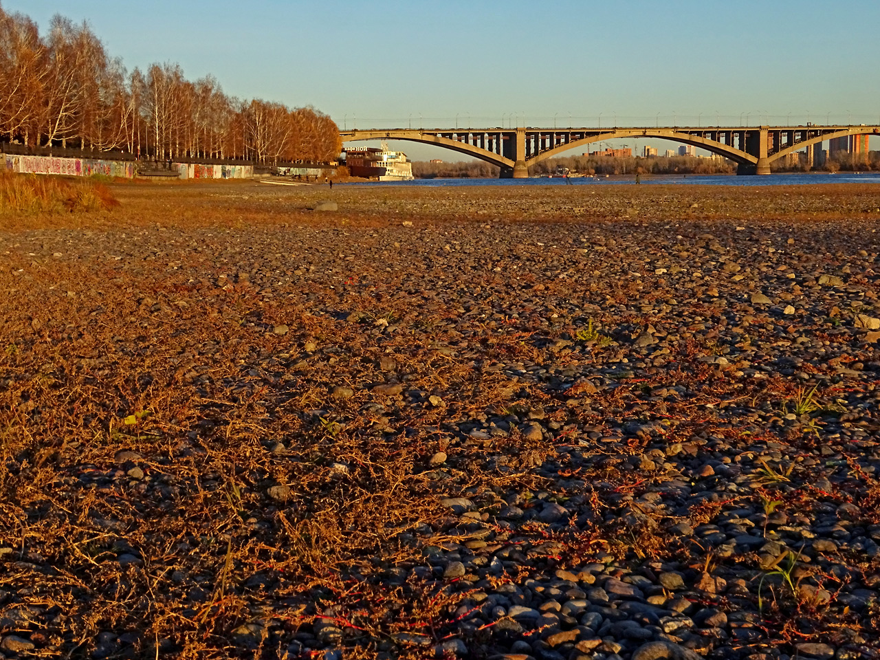 Красноярск енисей вода