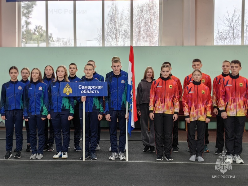 Юноши и девушки из пяти регионов сразились за Кубок Федерации пожарно-спасательного спорта