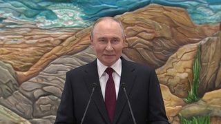 О мирном плане США, публикации телефонных переговоров, ситуации на фронте: заявления Владимира Путина в Бишкеке