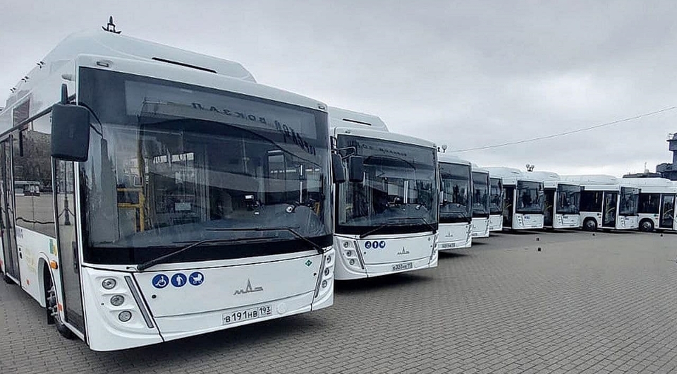 Новороссийск получил автобусы МАЗ 206