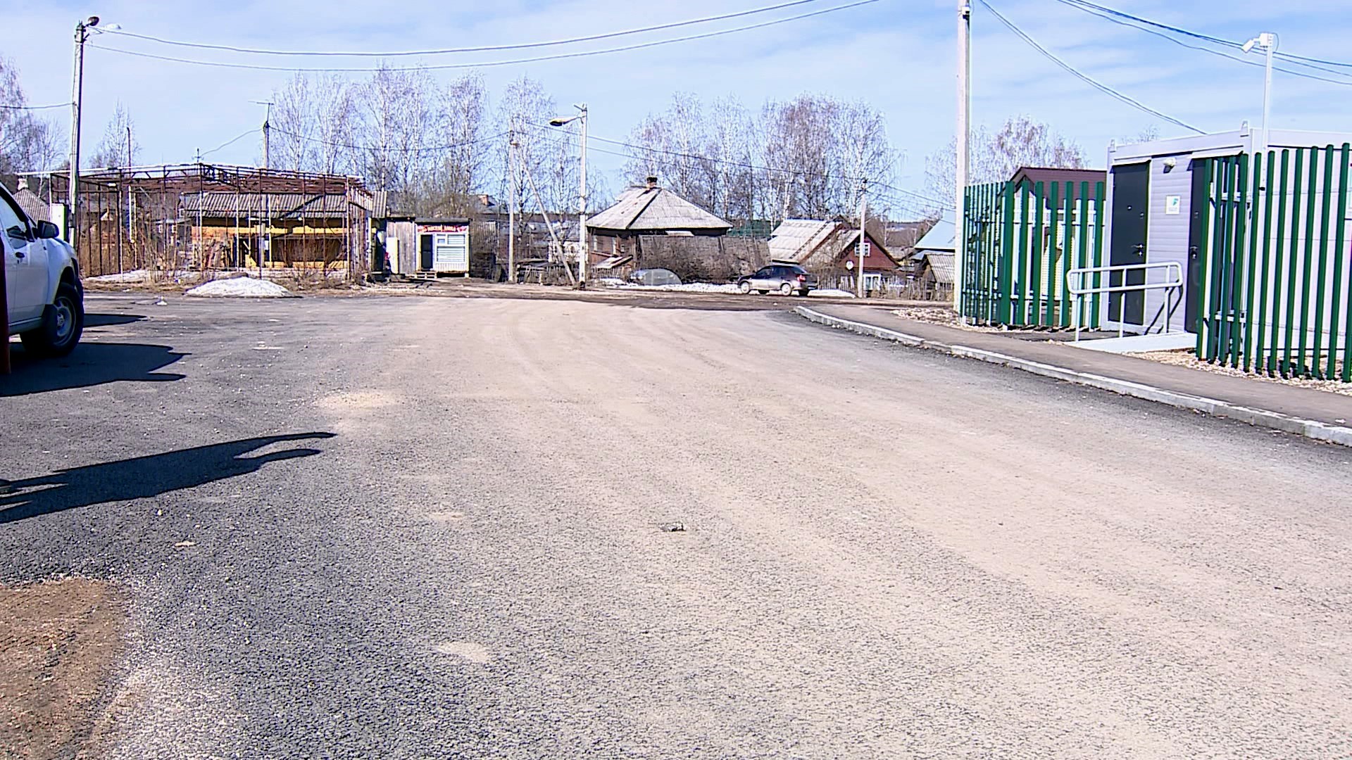 В отдаленном райцентре Костромской области продолжается ремонт дорог