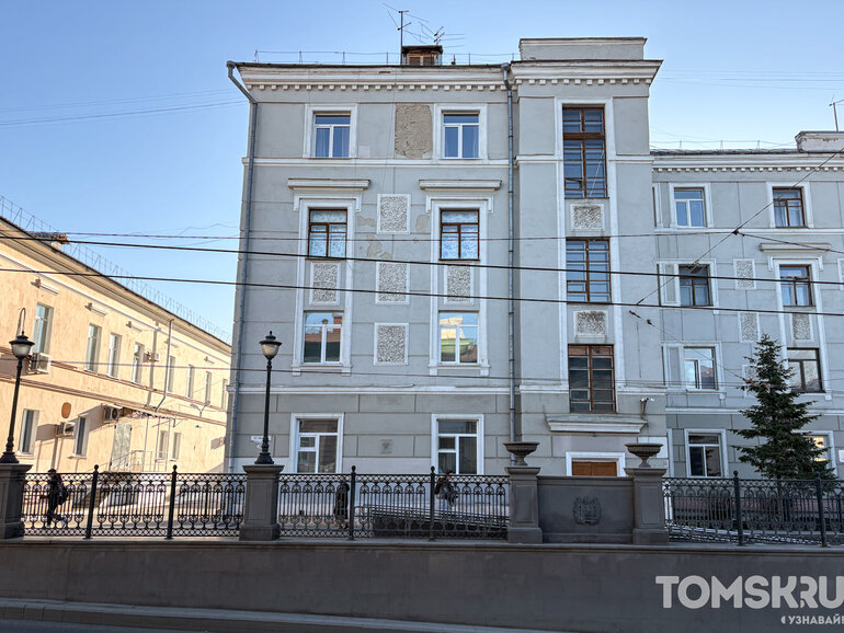 Общежитие-памятник ТГУ на проспекте Ленина хотят отремонтировать в 2027 году