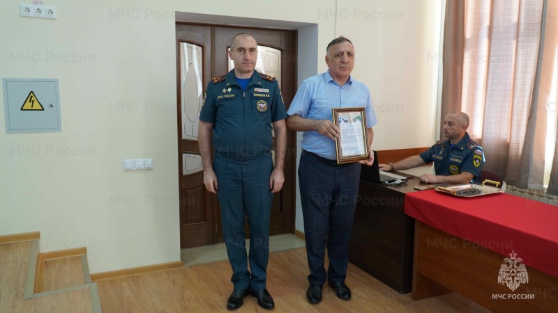 В Главном управлении отметили 98-ю годовщину Государственного пожарного надзора