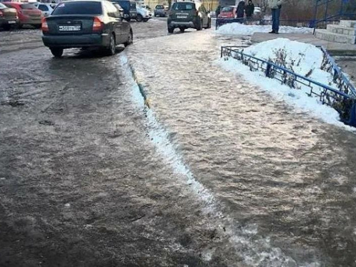 Гололедица на дорогах
