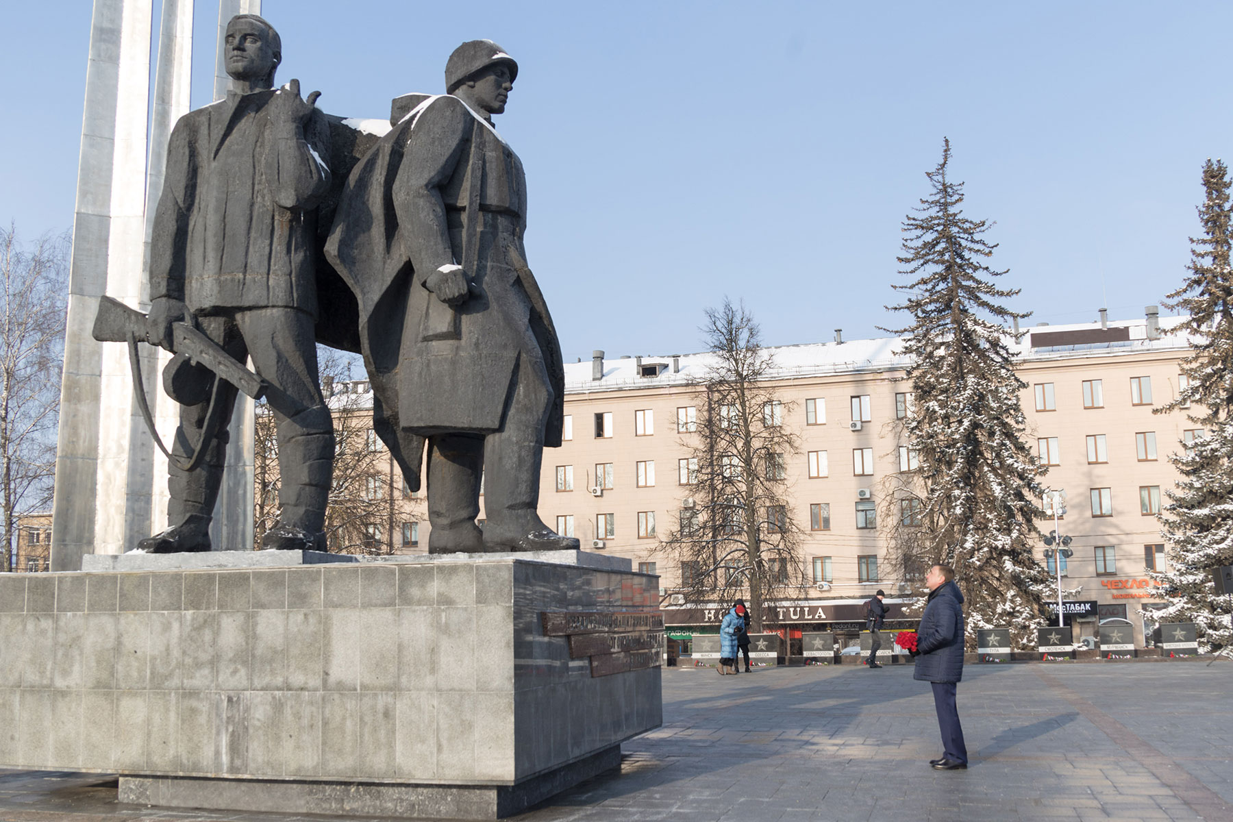 Площадь победы тула