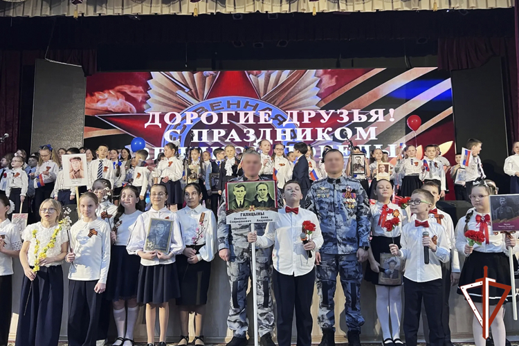 На Ямале сотрудники ОМОН «Север» приняли участие в патриотических мероприятиях ко Дню Победы