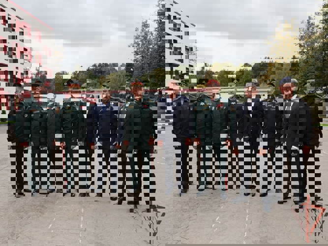 В Москве открыли новый военный городок для подразделения Росгвардии (видео)