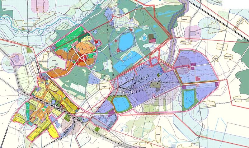 Город спутник смолевичи план застройки