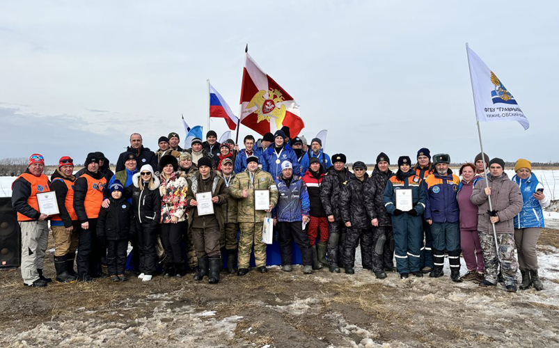 Команда Росгвардии в Тюмени стала призёром турнира по зимней рыбалке